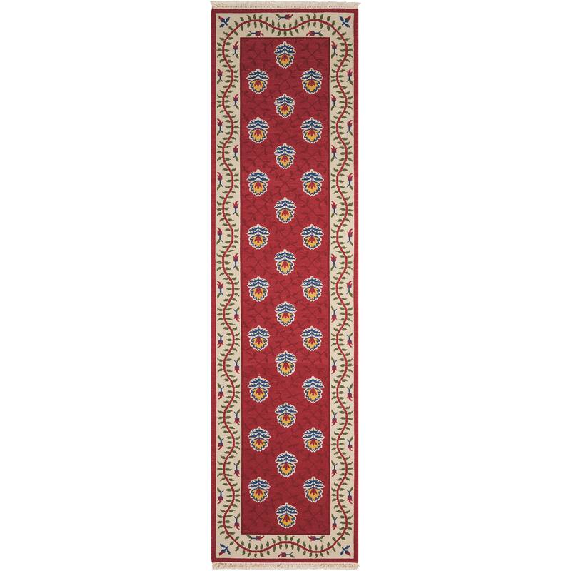 Nourison Nourmak Encore Area Rug - 2'6" x 10' Runner - Red - Runner/Rectangle