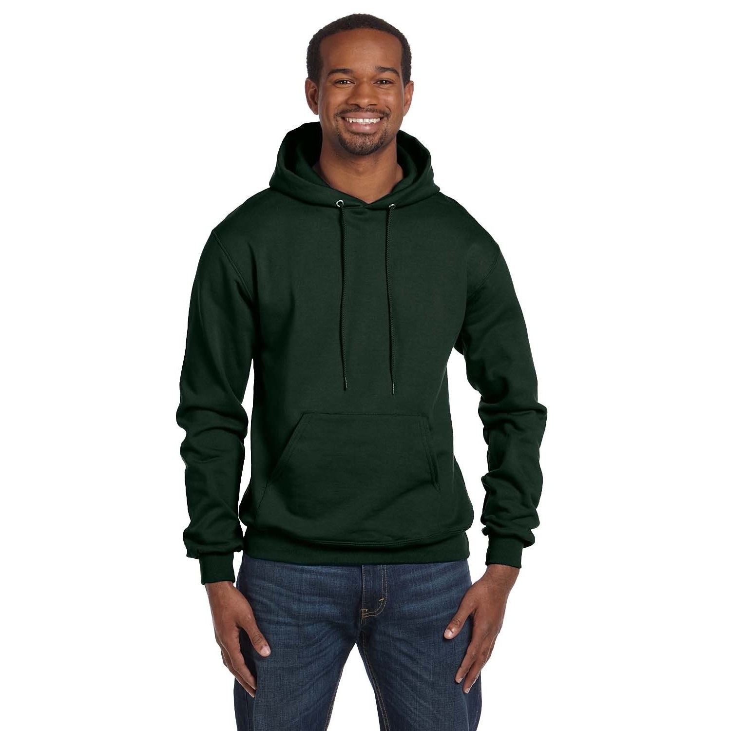 mens dark green sweatshirt