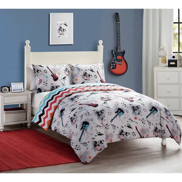 VCNY Rock Star 3-piece Comforter Set