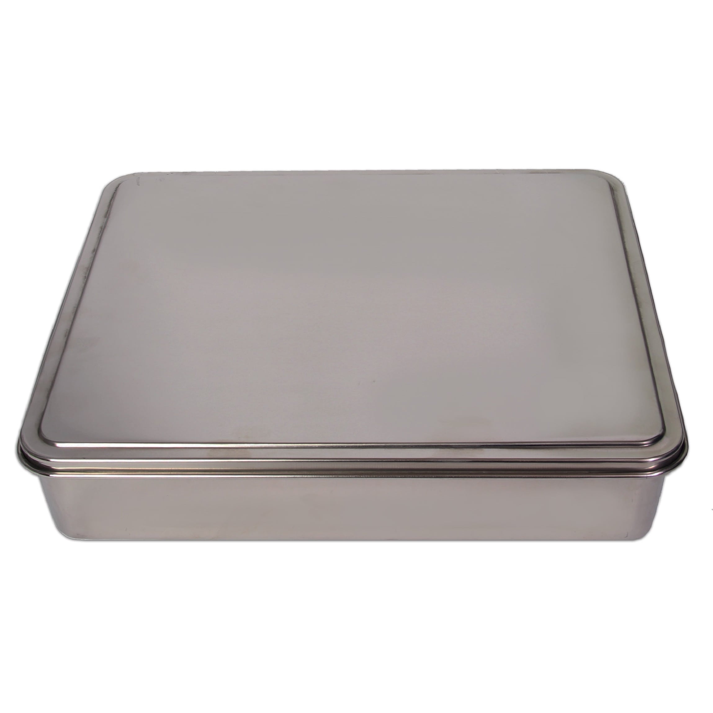 YBM Home Stainless Steel Covered Cake Pan - Silver - On Sale - Bed Bath &  Beyond - 12407091