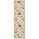 preview thumbnail 4 of 2, Nourison Lattice Victorian Shabby Chic Floral Area Rug 2'3" x 8' Runner - Cream - Runner/Rectangle