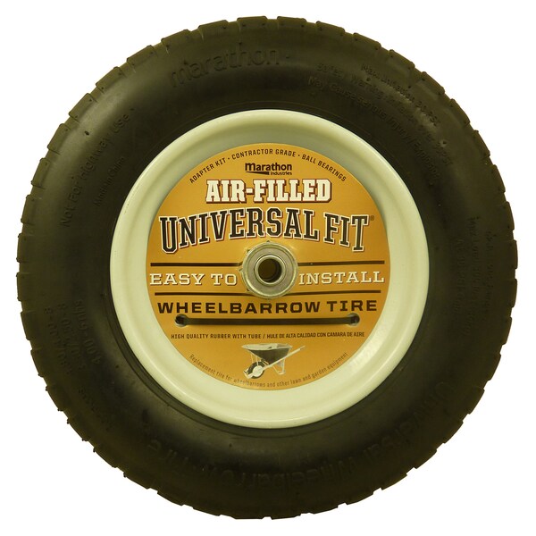 Marathon Industries 20265 Universal Fit Air Filled Wheelbarrow Tire