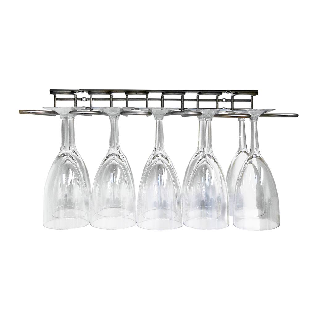Epicureanist Under-cabinet Stemware Rack-2 Racks