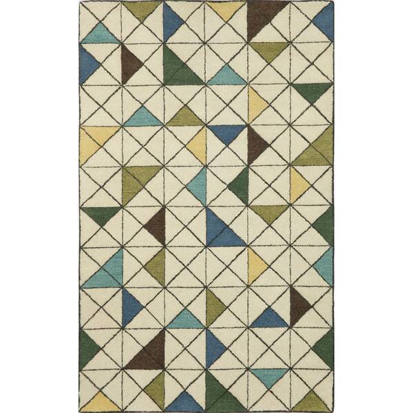Geometric Indoor Rug (9' x 12') Shopping The Best Deals on Area Rugs