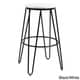 preview thumbnail 57 of 63, Carbon Loft Hall Wood and Metal Bar Stools (Set of 4)