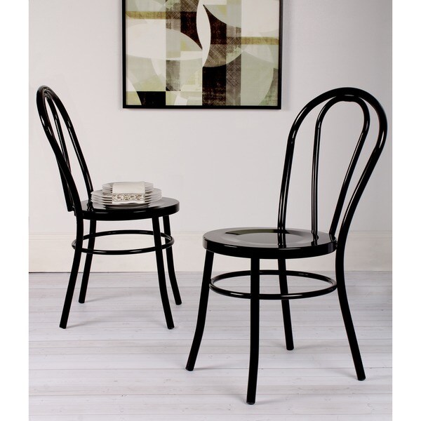 Shop Kate and Laurel Twain Vintage Modern Metal Accent ... Set of 2 dining chairs.