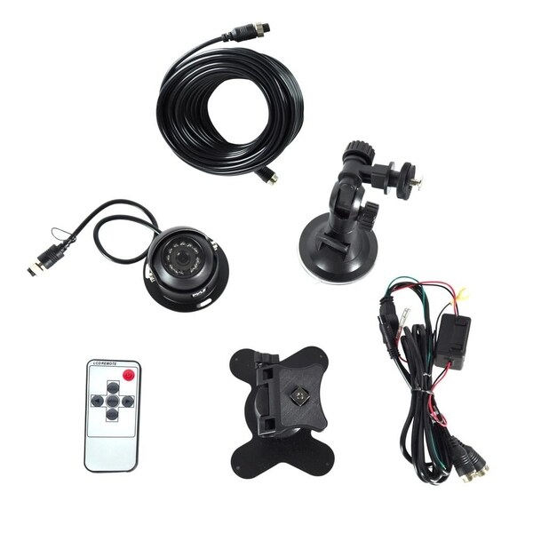 NEW Pyle PLCMTR70 Rearview Backup Camera//Video Monitor System Waterproof Angle