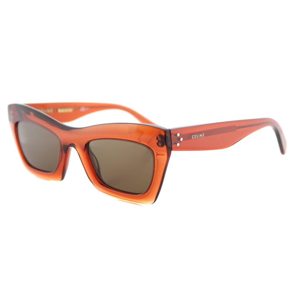 celine sunglasses orange