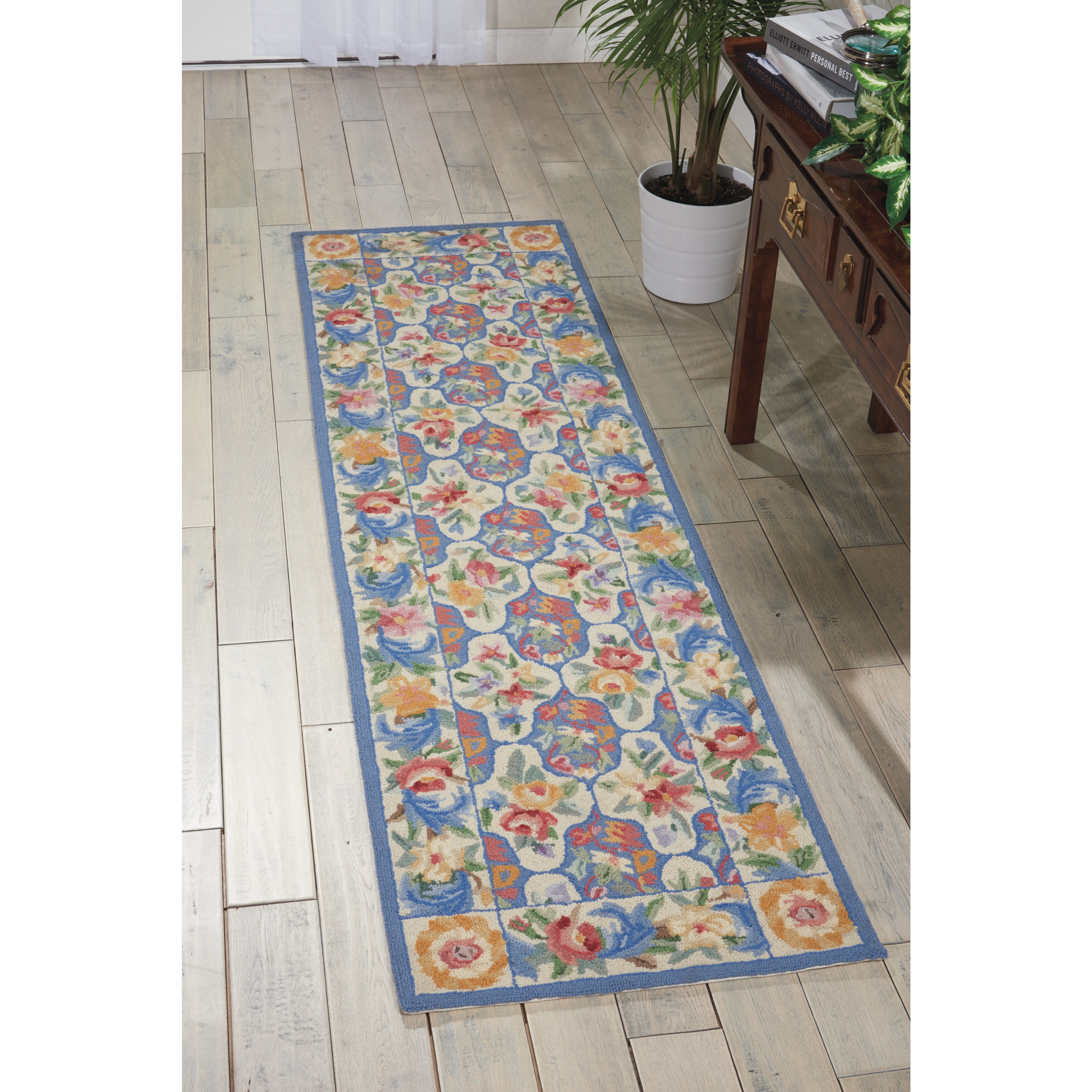 Nourison Country Heritage Multicolor Area Rug (2'3 x 8') - Multi - 2'3" x 8' Runner