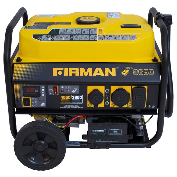 Firman P03603 3650/4550 Watt Portable Remote Start Generator With Wheel ...