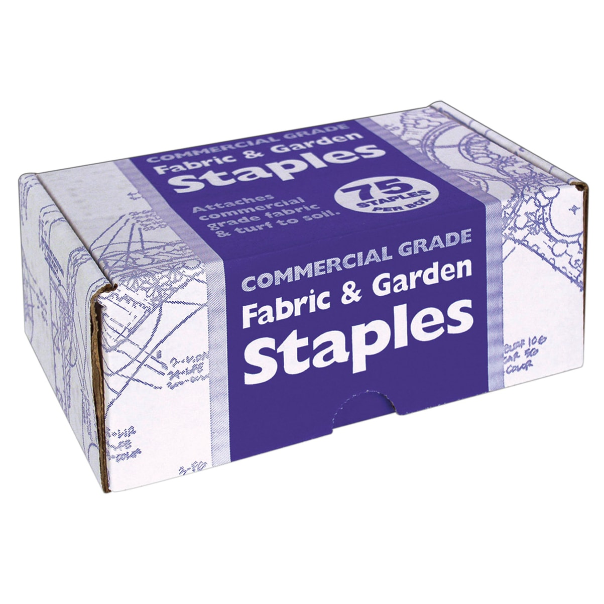 Shop Easy Gardener 815 Fabric Garden Staples 75 Count Free