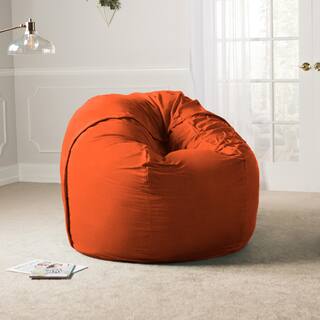 Giant Bean Bag Chair Option Orange Giant Bean Bag Chair Option Orange