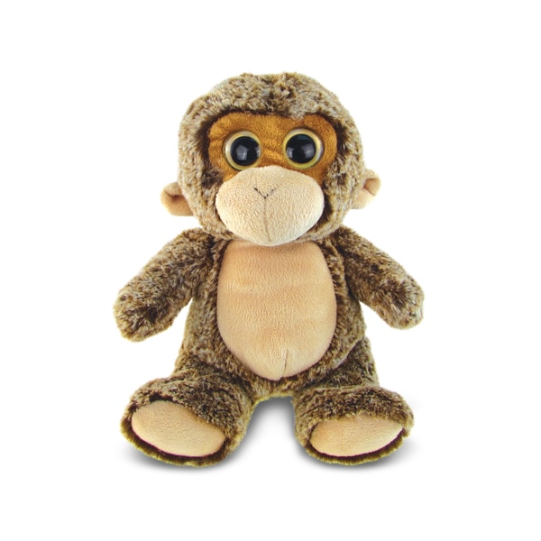 Puzzled Super Soft Plush Sitting Monkey Doll