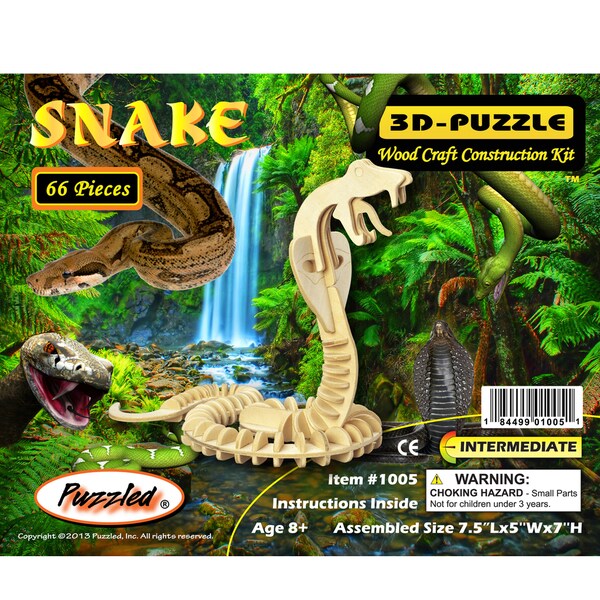 Puzzled Snake 3D Puzzle