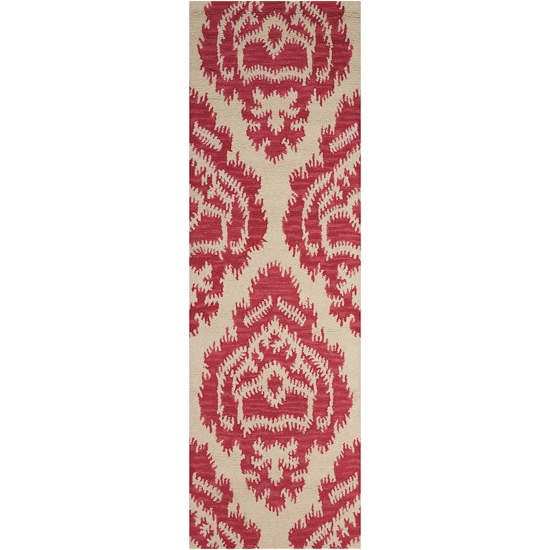 Nourison Ampur Area Rug - 2' 3" x 7' 6" - Garnet - Runner/Rectangle