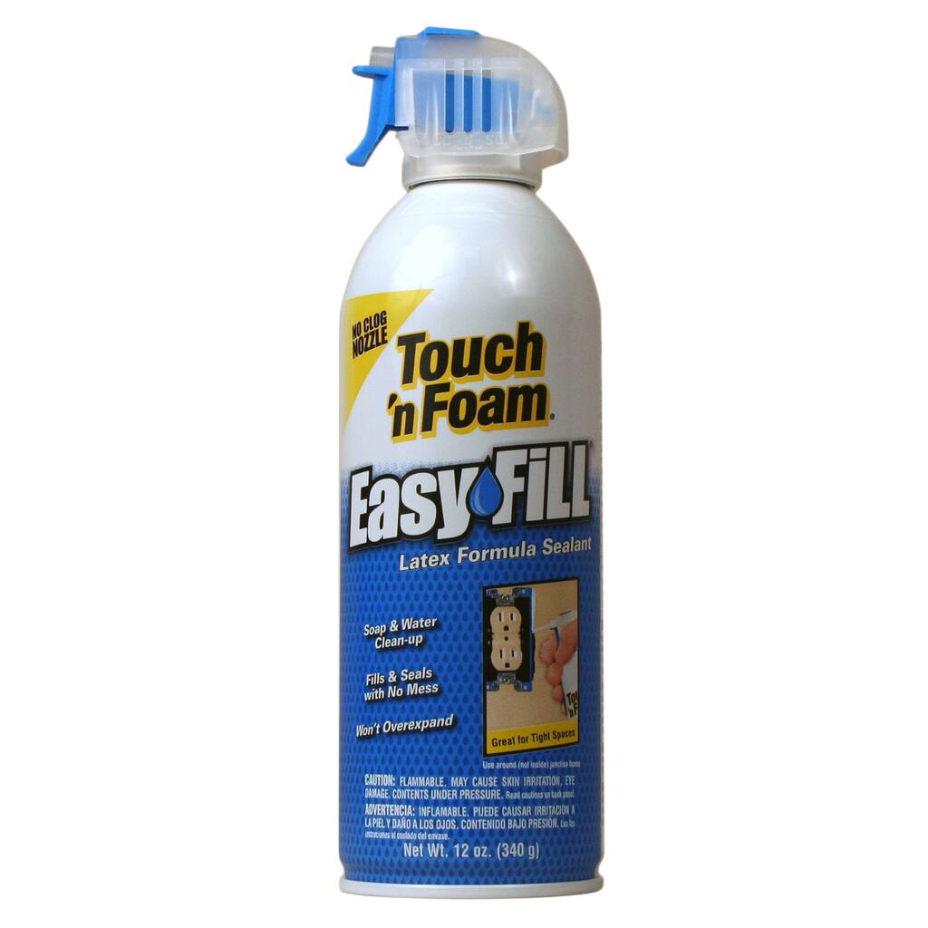 Touch n Foam 4001201208 12 Oz White Touch 'n Foam Latex Foam