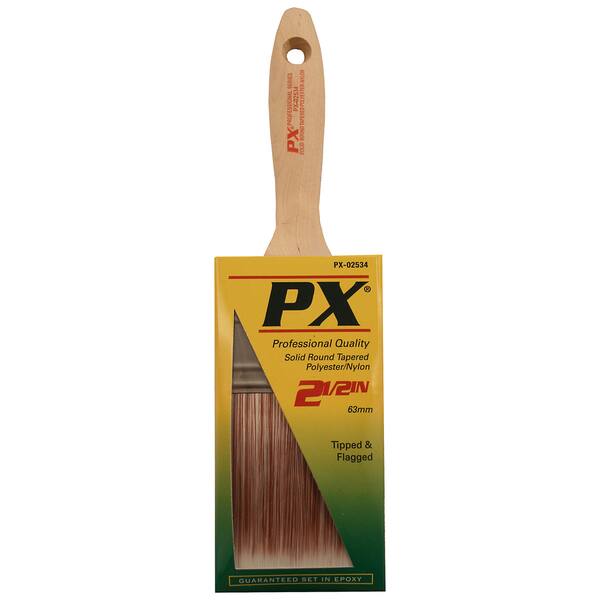 Gam PX02534 21/2" Solid Round Tapered Varnish Brush Overstock 12414585