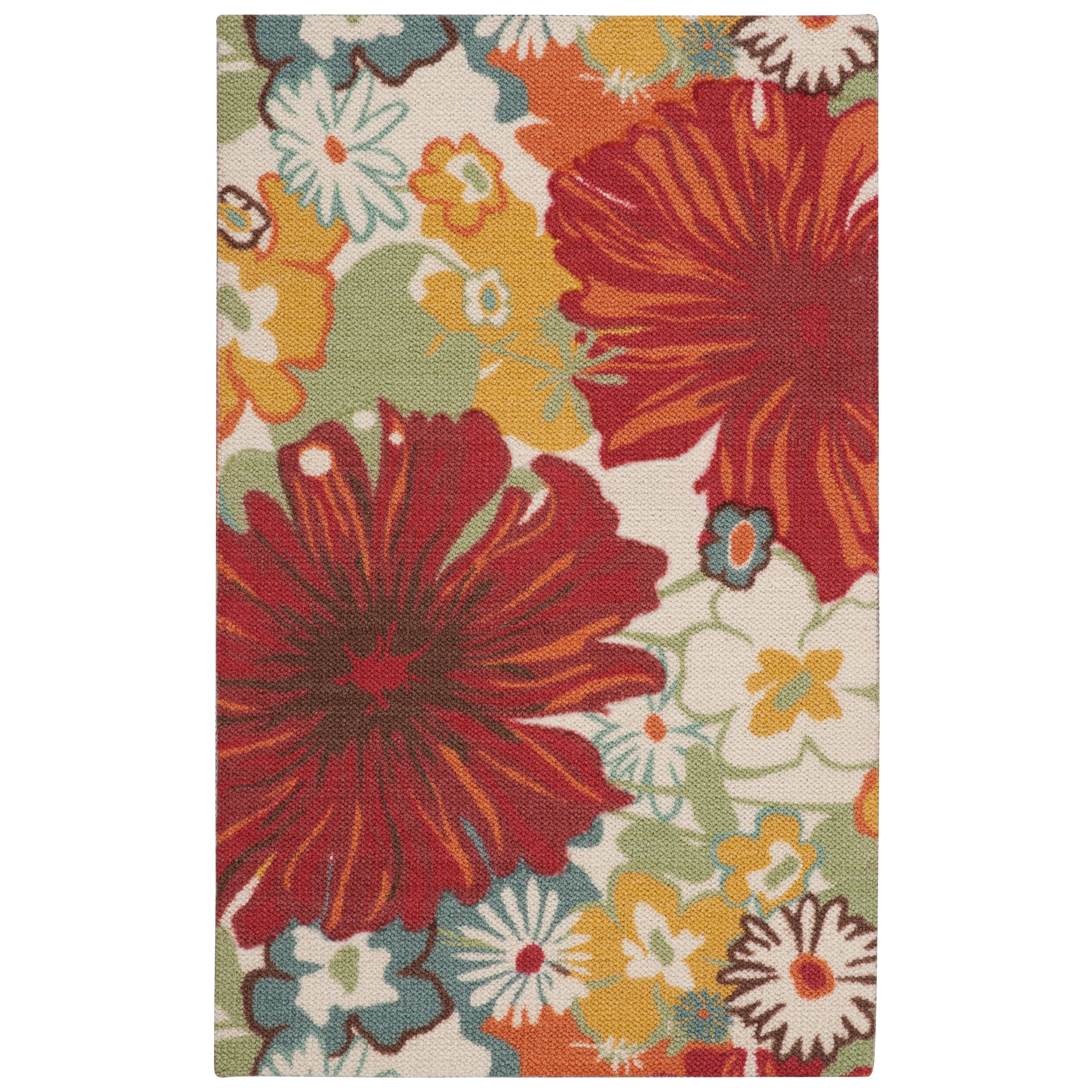 Nourison Mirage Ivory Area Rug (2' x 3') - 2' x 3'