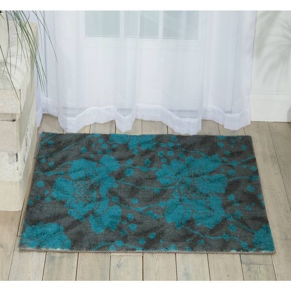 slide 2 of 5, Nourison Luxor Grey Area Rug (2' x 3'4) - 2' x 3' 4"