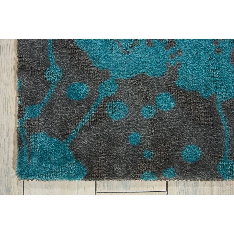 Nourison Luxor Grey Area Rug (2' x 3'4) - 2' x 3' 4"