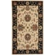 preview thumbnail 35 of 59, Nourison Living Treasures Persian Border Floral Area Rug 1'9" x 2'9" - Ivory/Black - Runner/Rectangle