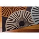 preview thumbnail 4 of 8, Nourison Contour Abstract Oversized Flowers Copper Multicolored Area Rug