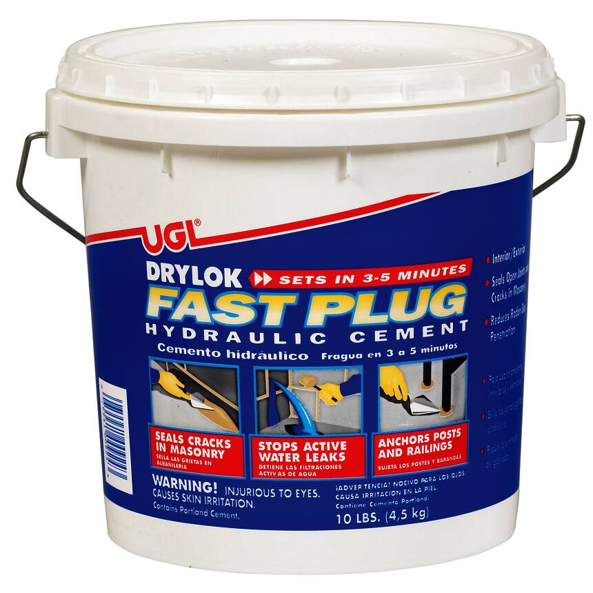 UGL 00924 10 Lb Drylock Fast Plug Hydraulic Cement