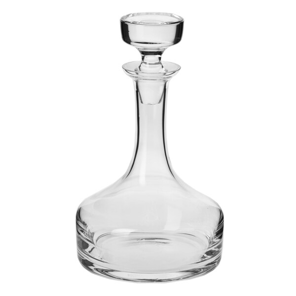 Krosno Handmade Glass Blake 25 Ounce Whiskey Decanter - Overstock ...