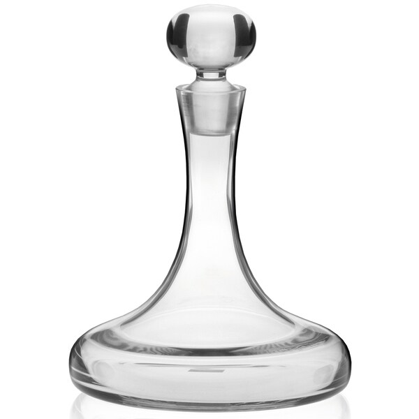 Shop Krosno Holden 33ounce Handmade Glass Wine Decanter Free