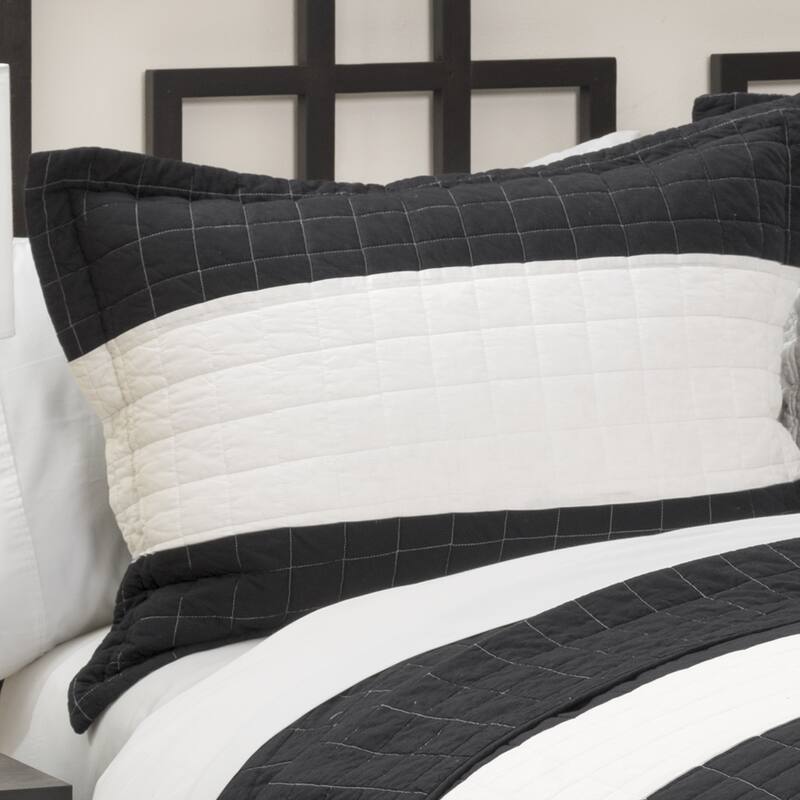 Lush Decor Stripe 3-piece Quilt Set