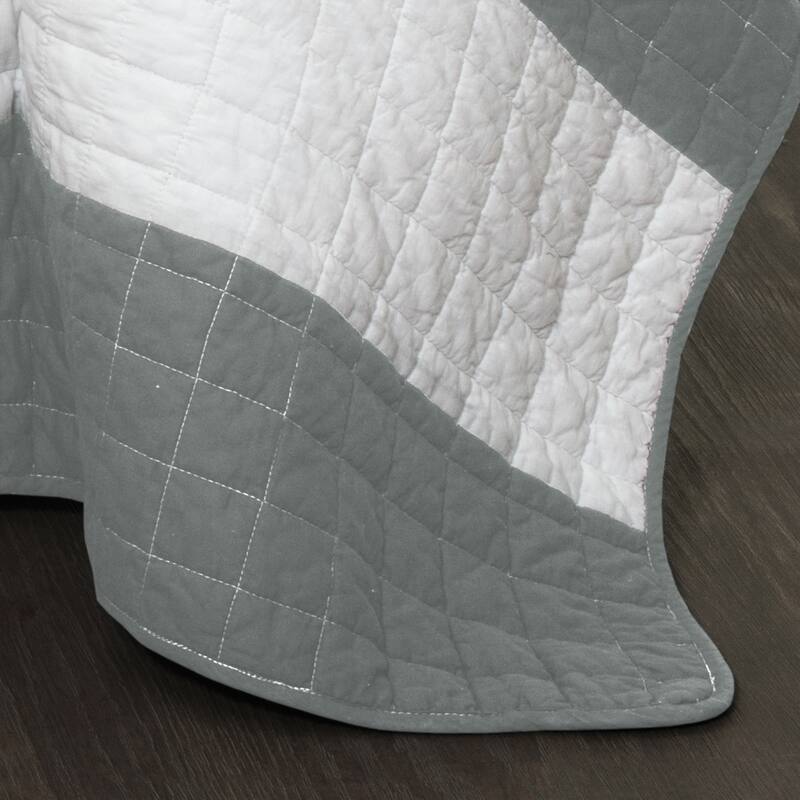 Lush Decor Stripe 3-piece Quilt Set