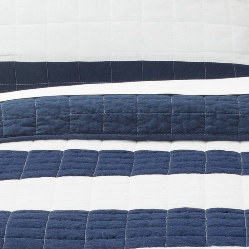Lush Decor Stripe 3-piece Quilt Set