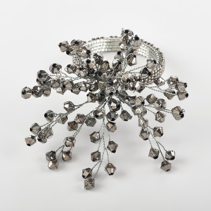 Napkin Ring Collection Beaded Napkin Ring (Set of 4)