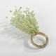 preview thumbnail 9 of 14, Beaded Spray Design Napkin Ring (Set of 4)
