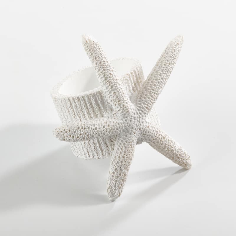 Neptune Collection Starfish Napkin Ring (Set of 4)