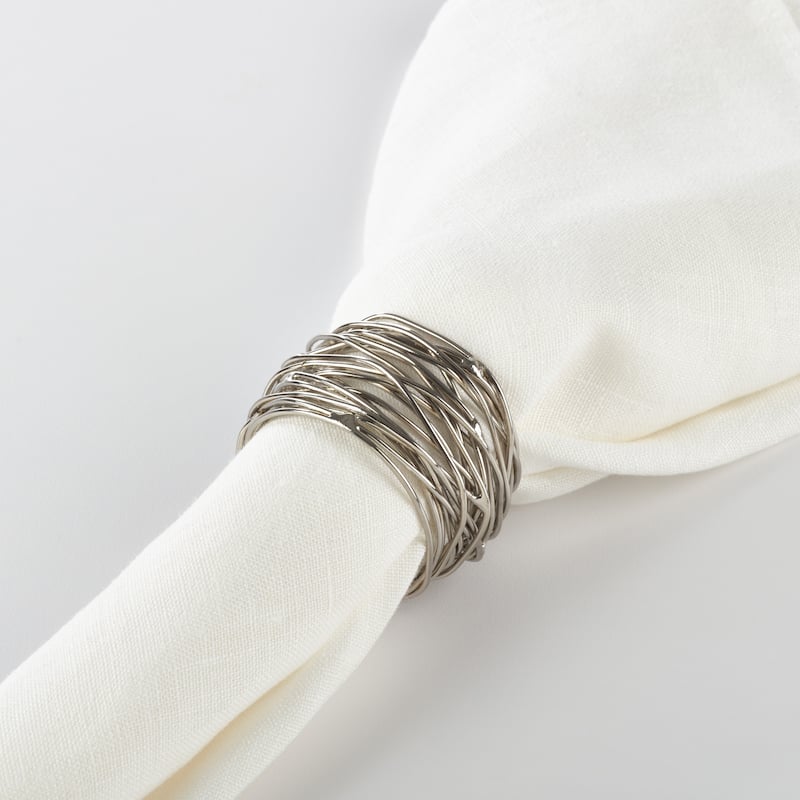 Metal Design Metal Design Napkin Ring (Set of 4)
