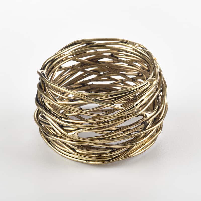 Metal Design Metal Design Napkin Ring (Set of 4)
