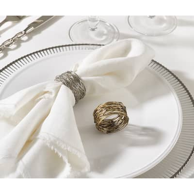 Metal Design Metal Design Napkin Ring (Set of 4)