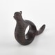preview thumbnail 1 of 4, Quail Napkin Ring Pheasant Design Napkin Ring (Set of 4) brown
