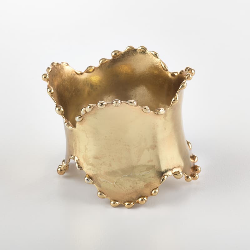 Napkin Ring Collection Classic Design Napkin Ring (Set of 4) - GOLD