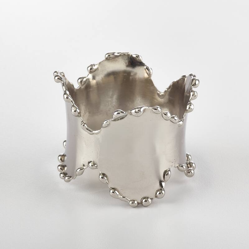 Napkin Ring Collection Classic Design Napkin Ring (Set of 4) - silver