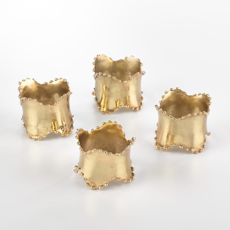 Napkin Ring Collection Classic Design Napkin Ring (Set of 4)