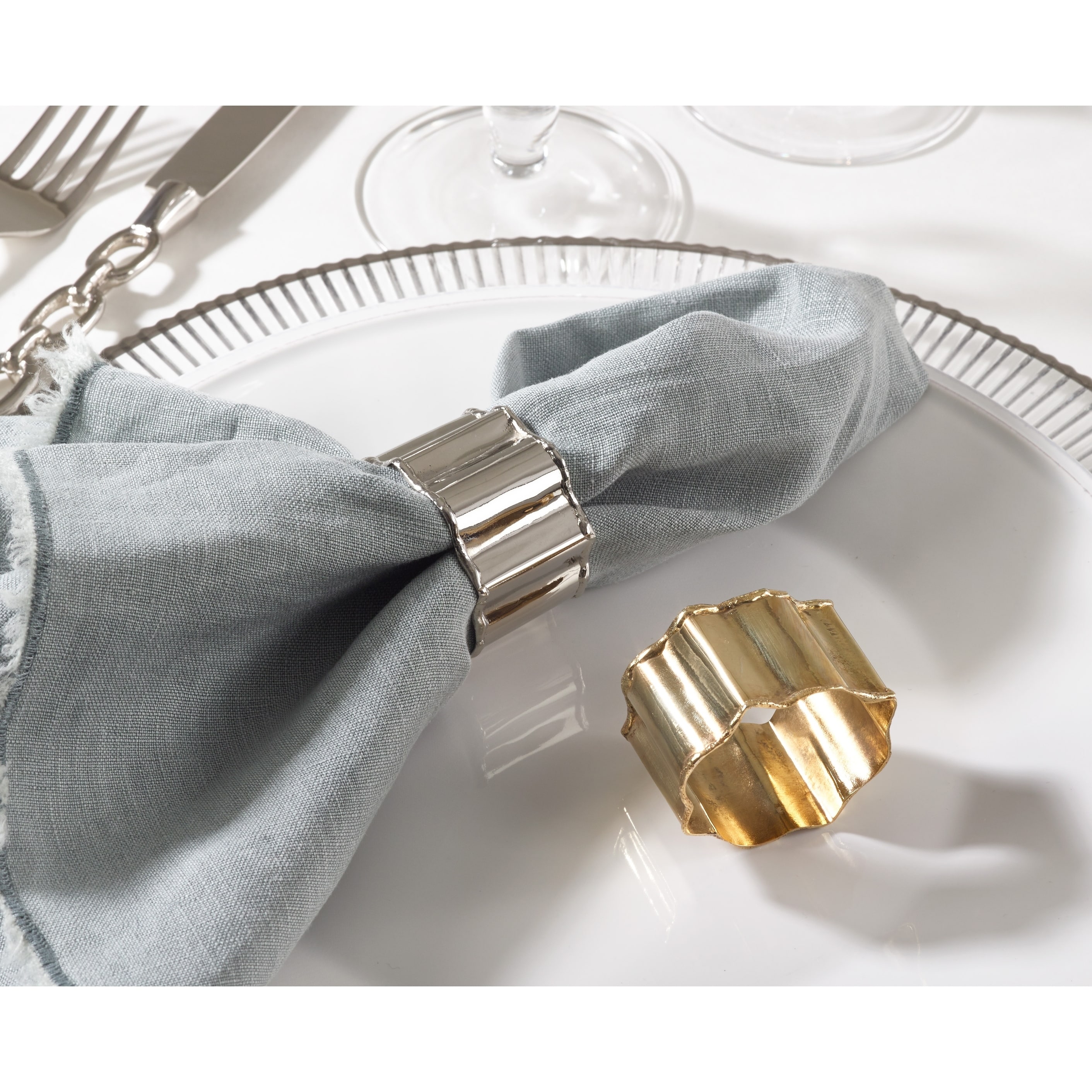 Napkin Ring Collection Classic Design Napkin Ring (Set of 4)