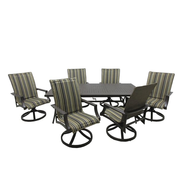 Ravena Outdoor Aluminum 7-piece Dining Collection