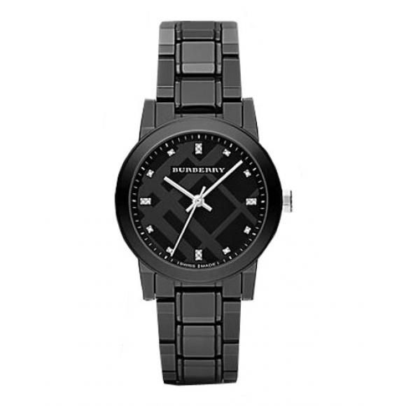 burberry black ceramic watch