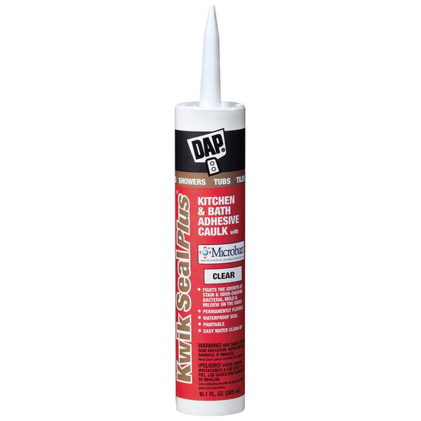Dap 18516 10 Oz Clear Premium Kitchen & Bath Adhesive Caulk Bed Bath