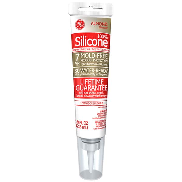 GE Silicone GE286 2.8 Oz Almond Silicone Caulking Bed Bath & Beyond