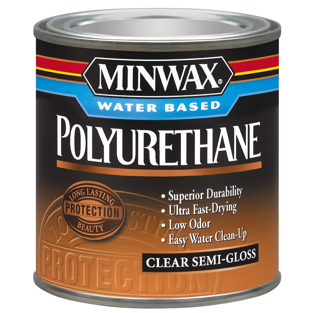 Minwax 23020 1/2 Pint Minwax Water Based Polyurethane