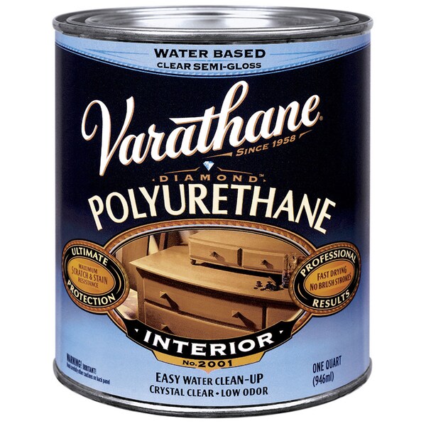 Shop Varathane 200241H 1 Qt Satin Intr Water-Based Diamond ...