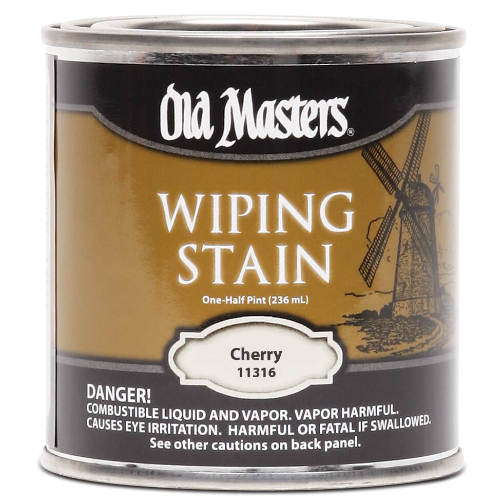 Old Masters 11316 1/2 Pint Cherry Wiping Stain